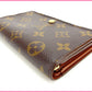 LOUIS VUITTON Long Wallet Purse M61730 PVCx leather Brown Portonebi Tresol
