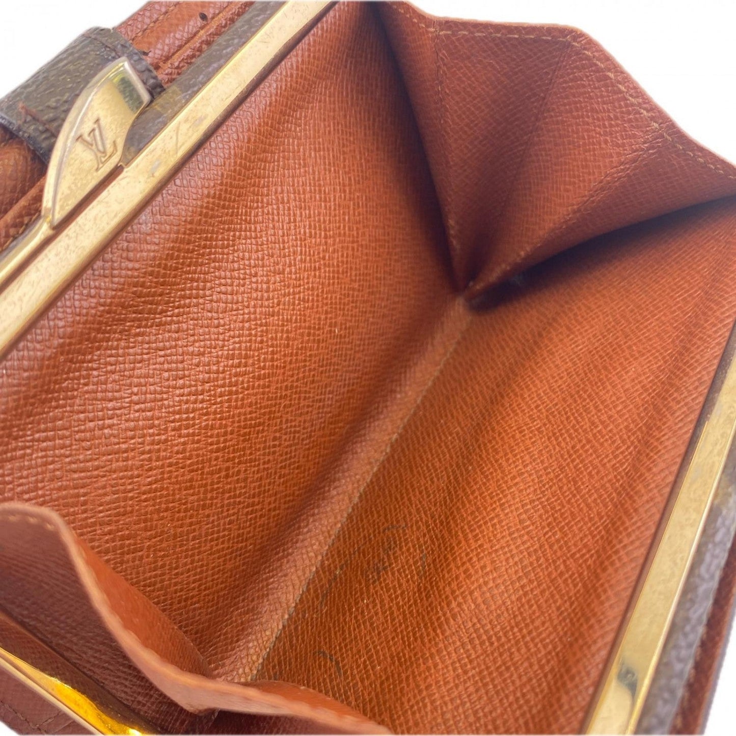LOUIS VUITTON Bifold Wallet M61663 Brown Portomonet Vievienova
