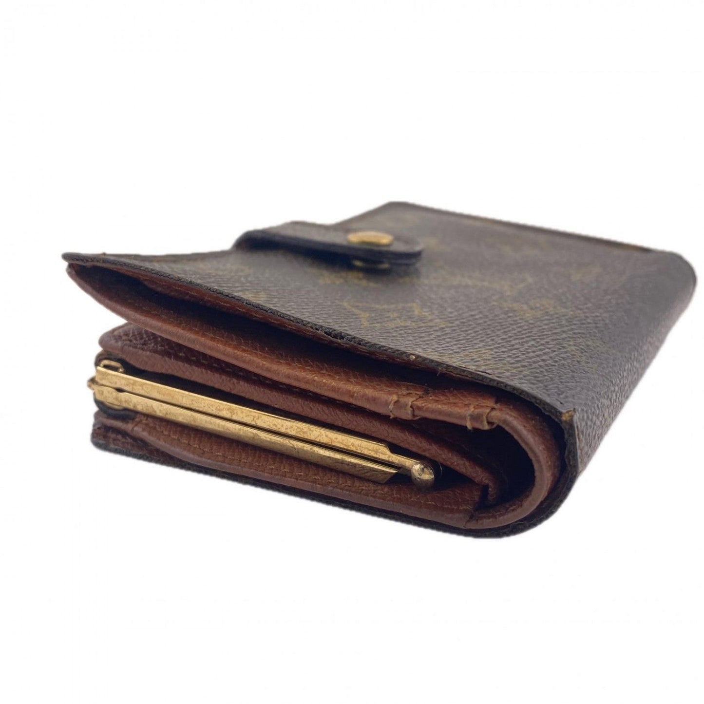 LOUIS VUITTON Bifold Wallet M61663 Brown Portomonet Vievienova