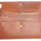 LOUIS VUITTON Long Wallet Purse M63573 Brown Pochette Porto MonÃ©credi