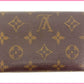 LOUIS VUITTON Long Wallet Purse M61730 Brown /Porte Monnaie-Viet-Trésor