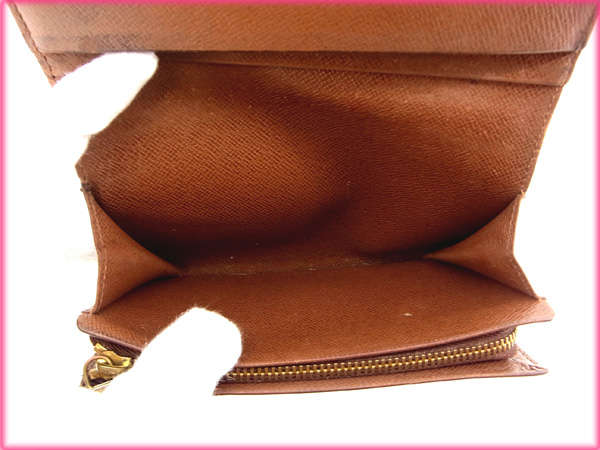 LOUIS VUITTON Long Wallet Purse M61730 Brown /Porte Monnaie-Viet-Trésor