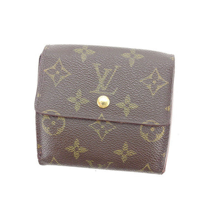 LOUIS VUITTON Bifold Wallet M61652 Brown Porte Monnaie Billets Cartes Credit
