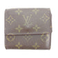 LOUIS VUITTON Bifold Wallet M61652 Brown Porte Monnaie Billets Cartes Credit