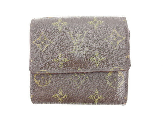 LOUIS VUITTON Bifold Wallet M61652 Brown Porte Monnaie Billets Cartes Credit