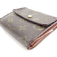 LOUIS VUITTON Bifold Wallet M61652 Brown Porte Monnaie Billets Cartes Credit