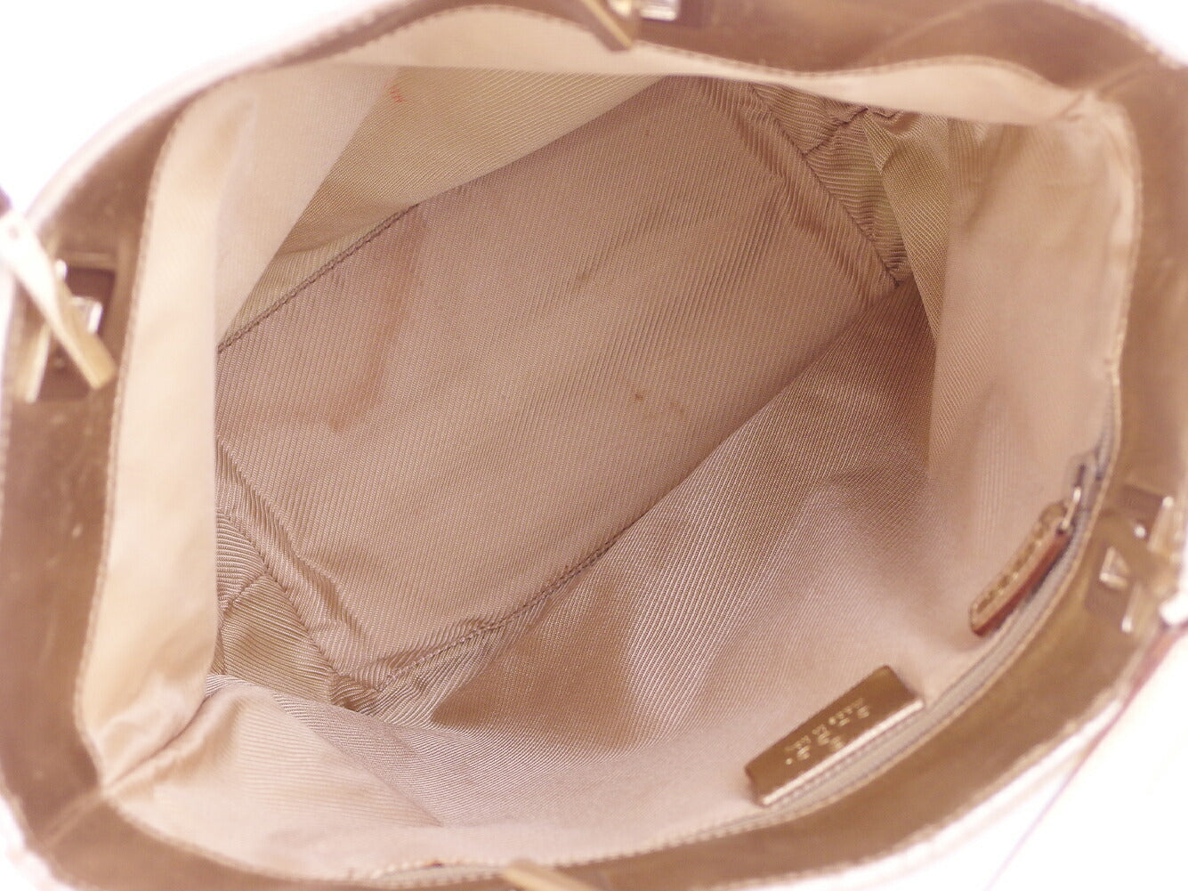 GUCCI Tote Bag Mint x Gold