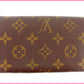 LOUIS VUITTON Long Wallet Purse M61730 Brown /Porte Monnaie-Viet-Trésor