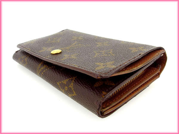 LOUIS VUITTON Long Wallet Purse M61730 Brown /Porte Monnaie-Viet-Trésor