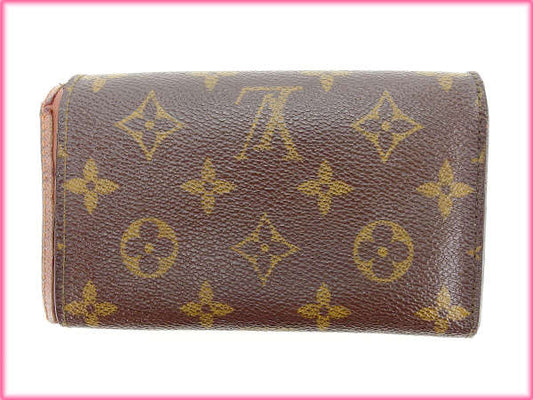 LOUIS VUITTON Long Wallet Purse M61730 Brown Portonebi Tresol