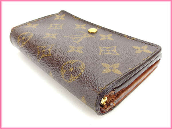 LOUIS VUITTON Long Wallet Purse M61730 Brown Portonebi Tresol