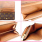LOUIS VUITTON Long Wallet Purse M61730 Brown Portonebi Tresol