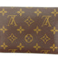 LOUIS VUITTON Tri-fold wallet M61202 Brown Porte TresorEtui Papie
