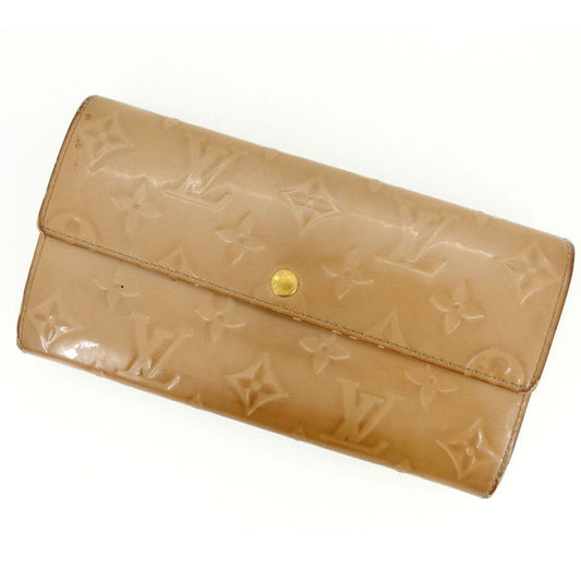 LOUIS VUITTON Long Wallet Purse M91380 beige /Pochette Porte Monnaie Credit