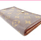 LOUIS VUITTON Long Wallet Purse M61730 Brown /Porte Monnaie-Viet-Trésor