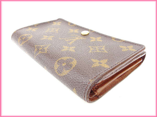 LOUIS VUITTON Long Wallet Purse M61730 Brown /Porte Monnaie-Viet-Trésor