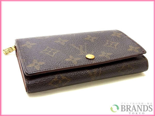 LOUIS VUITTON Long Wallet Purse M61736 Brown /Port Monnaie-Vietresor