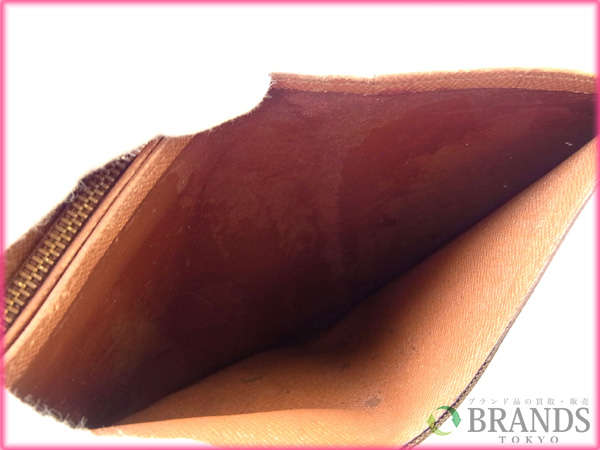 LOUIS VUITTON Long Wallet Purse M61736 Brown /Port Monnaie-Vietresor