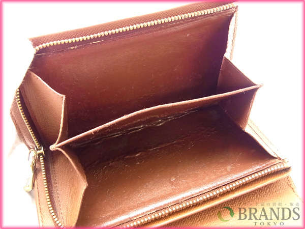 LOUIS VUITTON Long Wallet Purse M61736 Brown /Port Monnaie-Vietresor