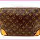 LOUIS VUITTON Shoulder Bag M45244 Brown Nil