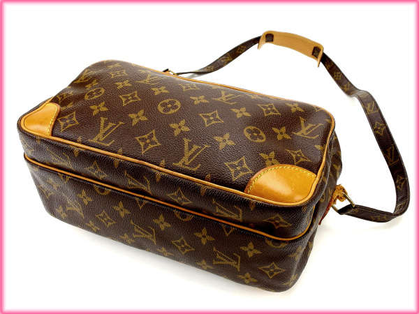 LOUIS VUITTON Shoulder Bag M45244 Brown Nil
