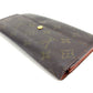 LOUIS VUITTON Long Wallet Purse Brown