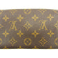 LOUIS VUITTON Long Wallet Purse M61725 Brown Pochette Porto MonÃ©credi