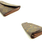 LOUIS VUITTON Long Wallet Purse M61725 Brown Pochette Porto MonÃ©credi