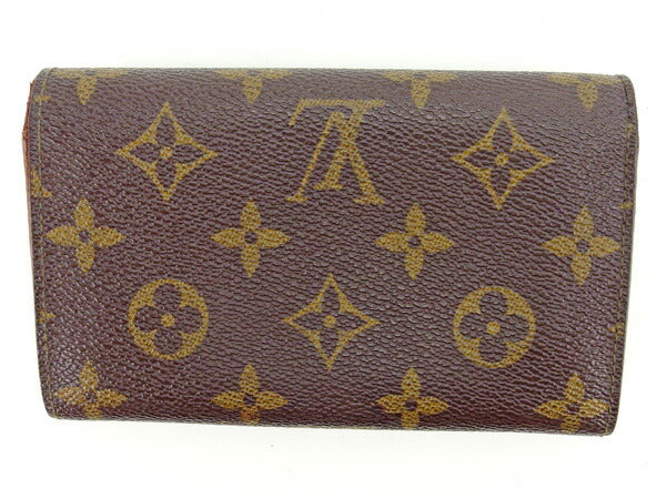 LOUIS VUITTON Long Wallet Purse M61730 Brown Portonebi Tresol