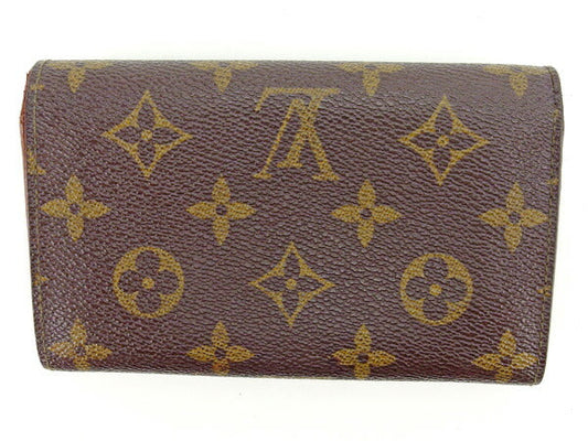 LOUIS VUITTON Long Wallet Purse M61730 Brown Portonebi Tresol