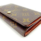 LOUIS VUITTON Long Wallet Purse M61730 Brown Portonebi Tresol