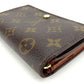LOUIS VUITTON Long Wallet Purse M61730 Brown Portonebi Tresol