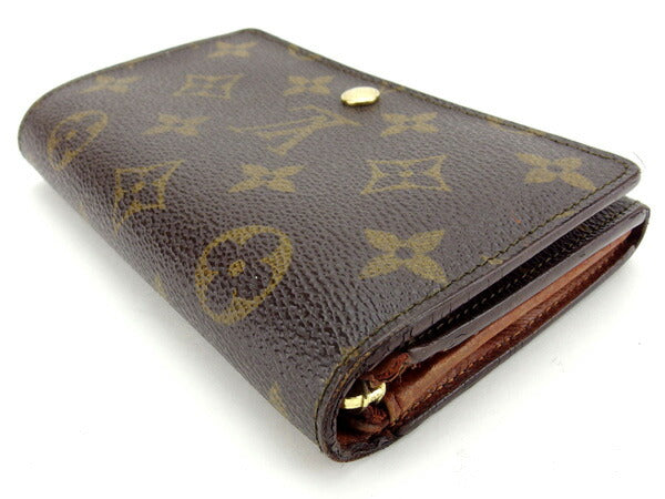 LOUIS VUITTON Long Wallet Purse M61730 Brown Portonebi Tresol