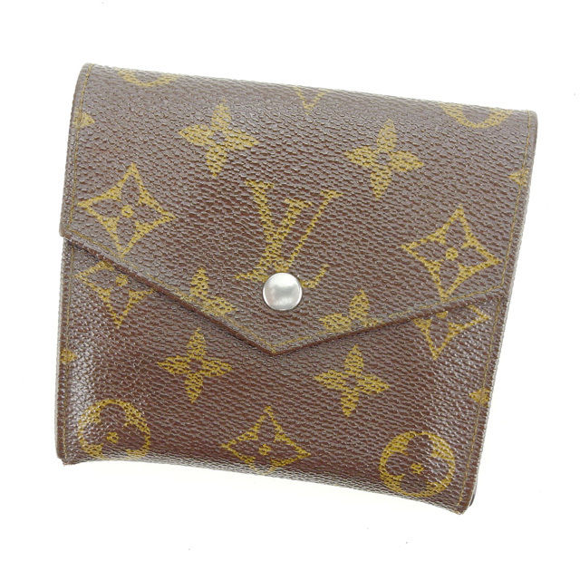 LOUIS VUITTON Bifold Wallet M61660 Brown Bolt Monevier (old type)