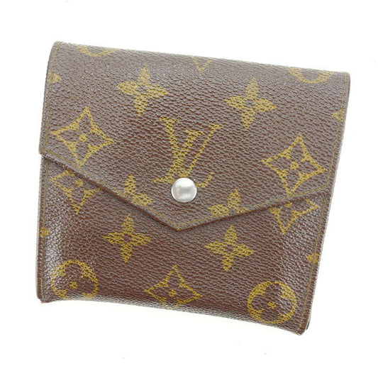 LOUIS VUITTON Bifold Wallet M61660 Brown Bolt Monevier (old type)