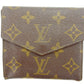 LOUIS VUITTON Bifold Wallet M61660 Brown Bolt Monevier (old type)