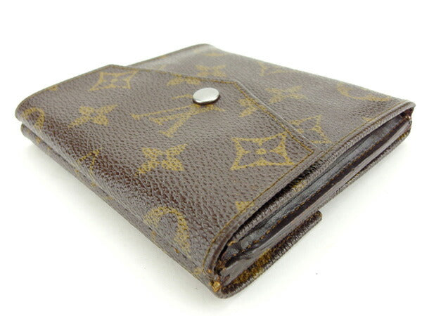 LOUIS VUITTON Bifold Wallet M61660 Brown Bolt Monevier (old type)