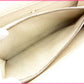 LOUIS VUITTON Long Wallet Purse M6516J white Portefeuille Sara
