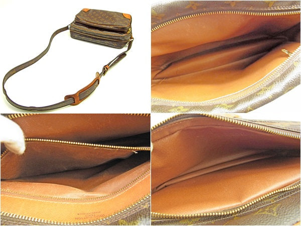 LOUIS VUITTON Shoulder Bag M45244 Monogram canvas Brown Nil