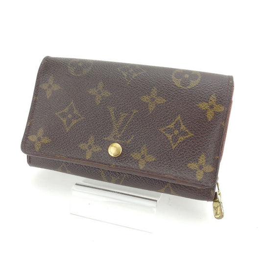 LOUIS VUITTON Long Wallet Purse M61730 Brown Portonebi Tresol