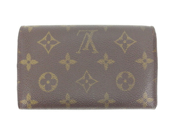 LOUIS VUITTON Long Wallet Purse M61730 Brown Portonebi Tresol