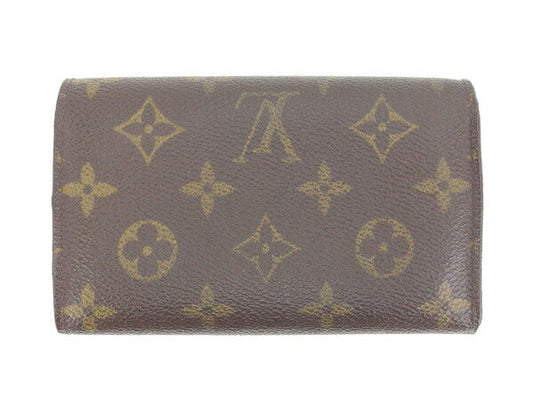 LOUIS VUITTON Long Wallet Purse M61730 Brown Portonebi Tresol