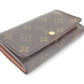 LOUIS VUITTON Long Wallet Purse M61730 Brown Portonebi Tresol