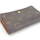LOUIS VUITTON Long Wallet Purse M61730 Brown Portonebi Tresol