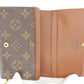 LOUIS VUITTON Long Wallet Purse M61730 Brown Portonebi Tresol