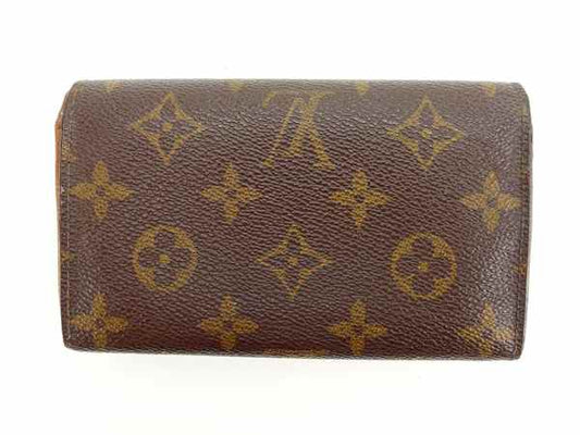 LOUIS VUITTON Long Wallet Purse M61730 Brown Portonebi Tresol
