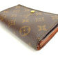 LOUIS VUITTON Long Wallet Purse M61730 Brown Portonebi Tresol
