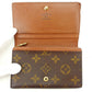 LOUIS VUITTON Long Wallet Purse M61730 Brown Portonebi Tresol