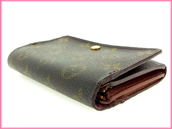 LOUIS VUITTON Long Wallet Purse M61730 Brown /Porte Monnaie-Viet-Trésor