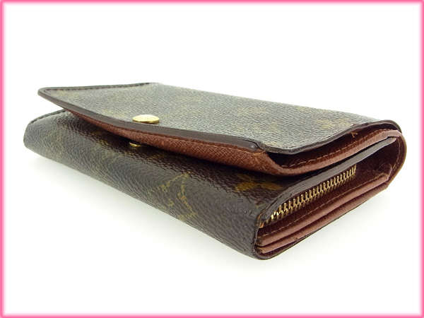 LOUIS VUITTON Long Wallet Purse M61730 Brown /Porte Monnaie-Viet-Trésor